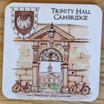 Coaster of Trinity Hall Cambridge