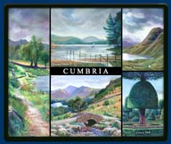Mouse mat of the Lake District and Cumbria