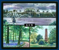 Mouse mat of Kew Gardens