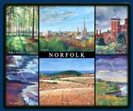 Mouse mat of Norfolk