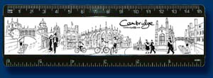 Cambridge b & w 6 inch ruler