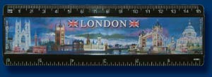 London 6 inch ruler