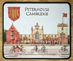 Mouse mat of Peterhouse Cambridge
