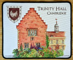Mouse mat of Trinity Hall Cambridge