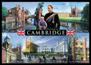 Duke and Duchess of Cambridge and baby postcard