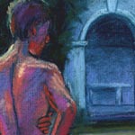 detail of:
Bathing Pool at Christs College