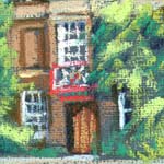 detail of:
First Court, Christs College