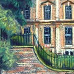 detail of:
Clare College from The Fellows Garden
