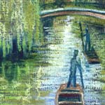 detail of:
The Cam through Clare College