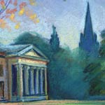 detail of:
The East Range in Autumn, Downing College