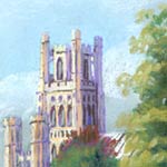 detail of:
Ely Cathedral and Meadows