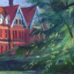 detail of:
Girton College in Autumn