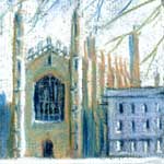 detail of:
Kings College in Winter