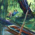 detail of:
Punts at Kings College