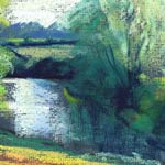 detail of:
View towards Cambridge from Grantchester