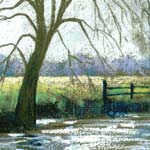 detail of:
Grantchester Meadows in Winter