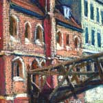 detail of:
Queens College in Spring