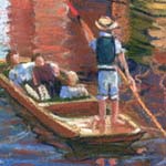 detail of:
Punting past Queens College