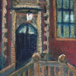 detail of:
Sunset at Selwyn College