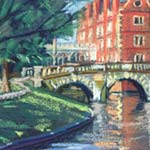detail of:
St Johns College from the River