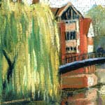 detail of:
Punting towards Trinity Hall