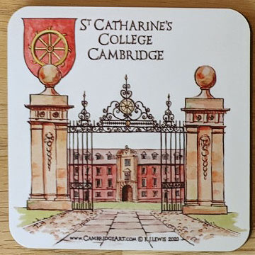 Coaster of St Catherine