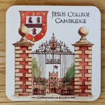 Coaster of Jesus College Cambridge