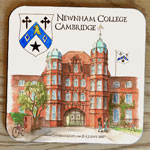 Coaster of Newnham College Cambridge