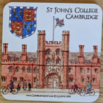 Coaster of St John's College, Cambridge