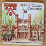 Coaster of Trinity College Cambridge