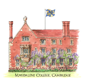 Greeting Card of Magdalene College Cambridge