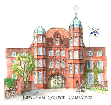 Greeting Card of Newnham College Cambridge