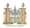 Card of Clare College Cambridge