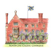 Card of Magdalene College Cambridge