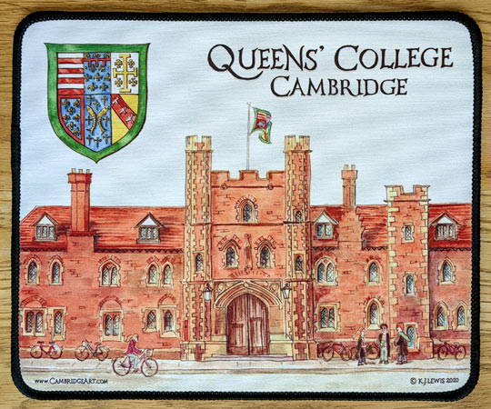 Mouse mat of Queens