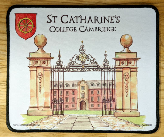 Mouse mat of St Catherine