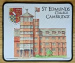 Mouse mat of St Edmund's College, Cambridge