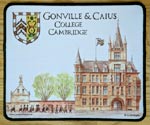 Mouse mat of Gonville & Caius College, Cambridge