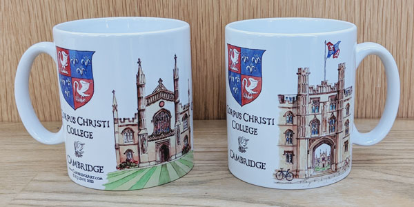 Mug of Corpus Christi College Cambridge