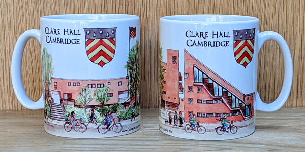 Mug of Clare Hall Cambridge