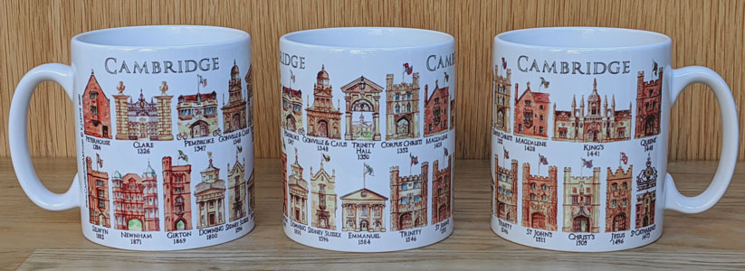 Mug of Cambridge Colleges