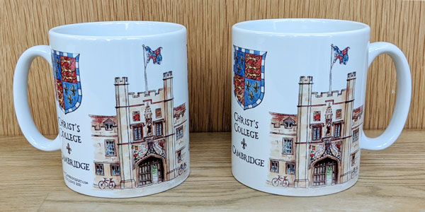 Mug of Christ's College Cambridge