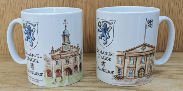 Mug of Emmanuel College Cambridge