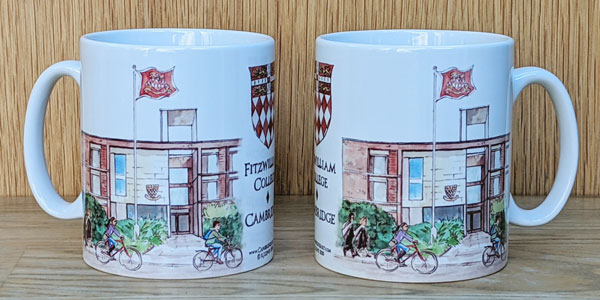 Mug of Fitzwilliam College Cambridge