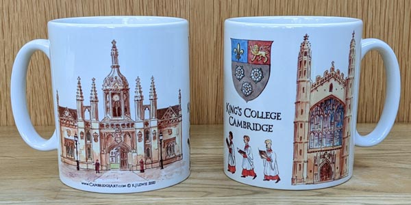 Mug of King's College Cambridge