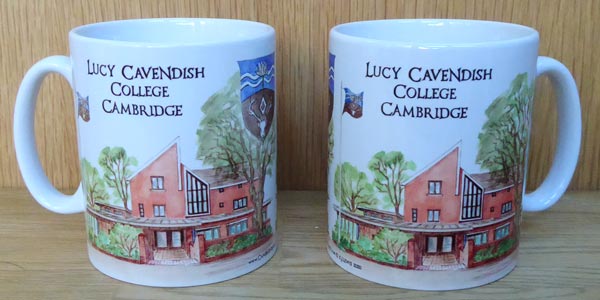 Mug of Lucy Cavendish College Cambridge