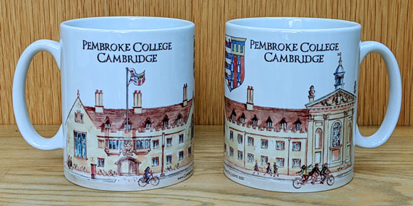 Mug of Pembroke College Cambridge