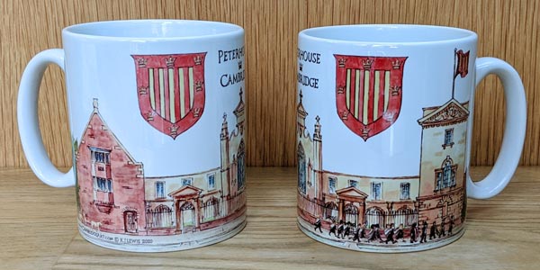 Mug of Peterhouse Cambridge