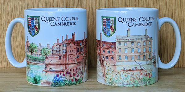 Mug of Queens' College Cambridge