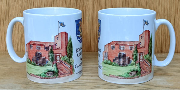 Mug of Robinson College Cambridge